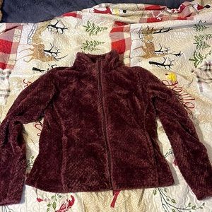 Columbia Women’s Size Large Fleece Zip Up Jacket
